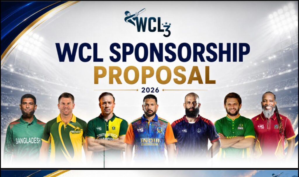 Wcl sponsorship proposal