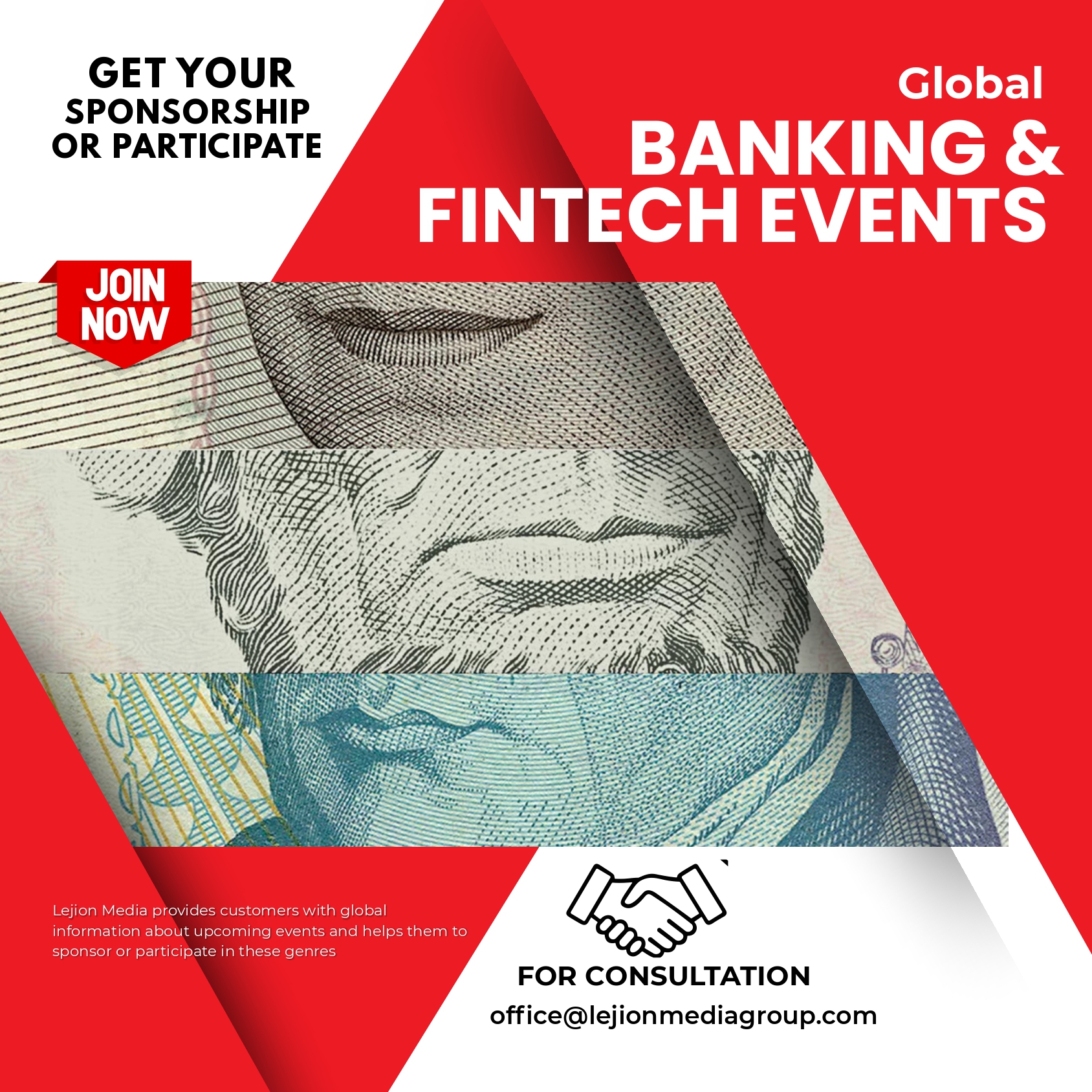 Global real estate investment event promotion