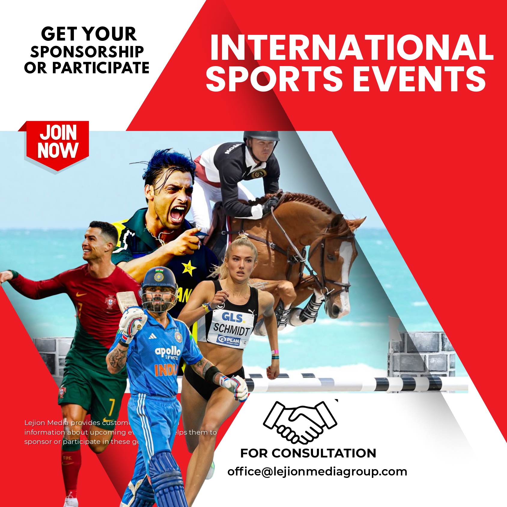 Global real estate investment event promotion