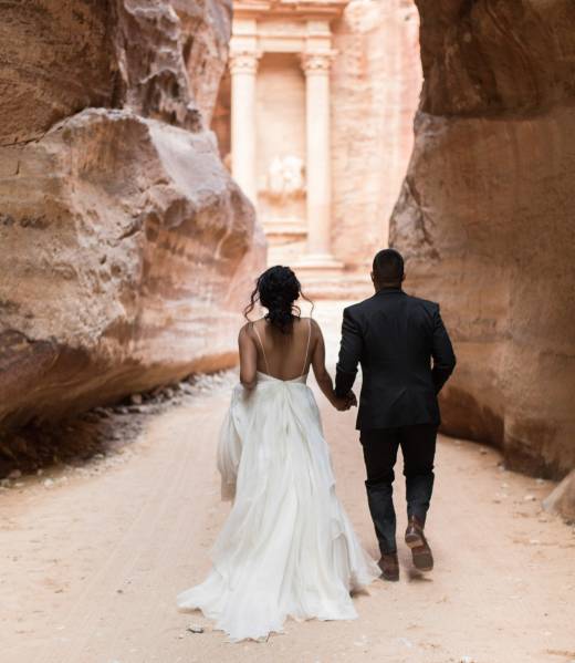 Wedding at Petra Jordan